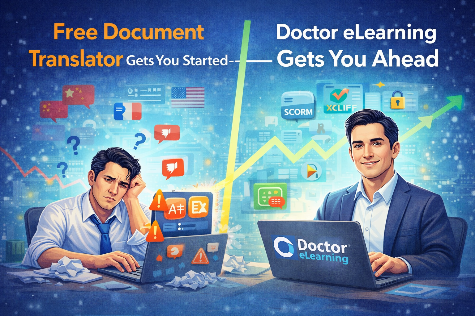 Free Document Translator Gets You Started — Doctor eLearning Gets You Ahead