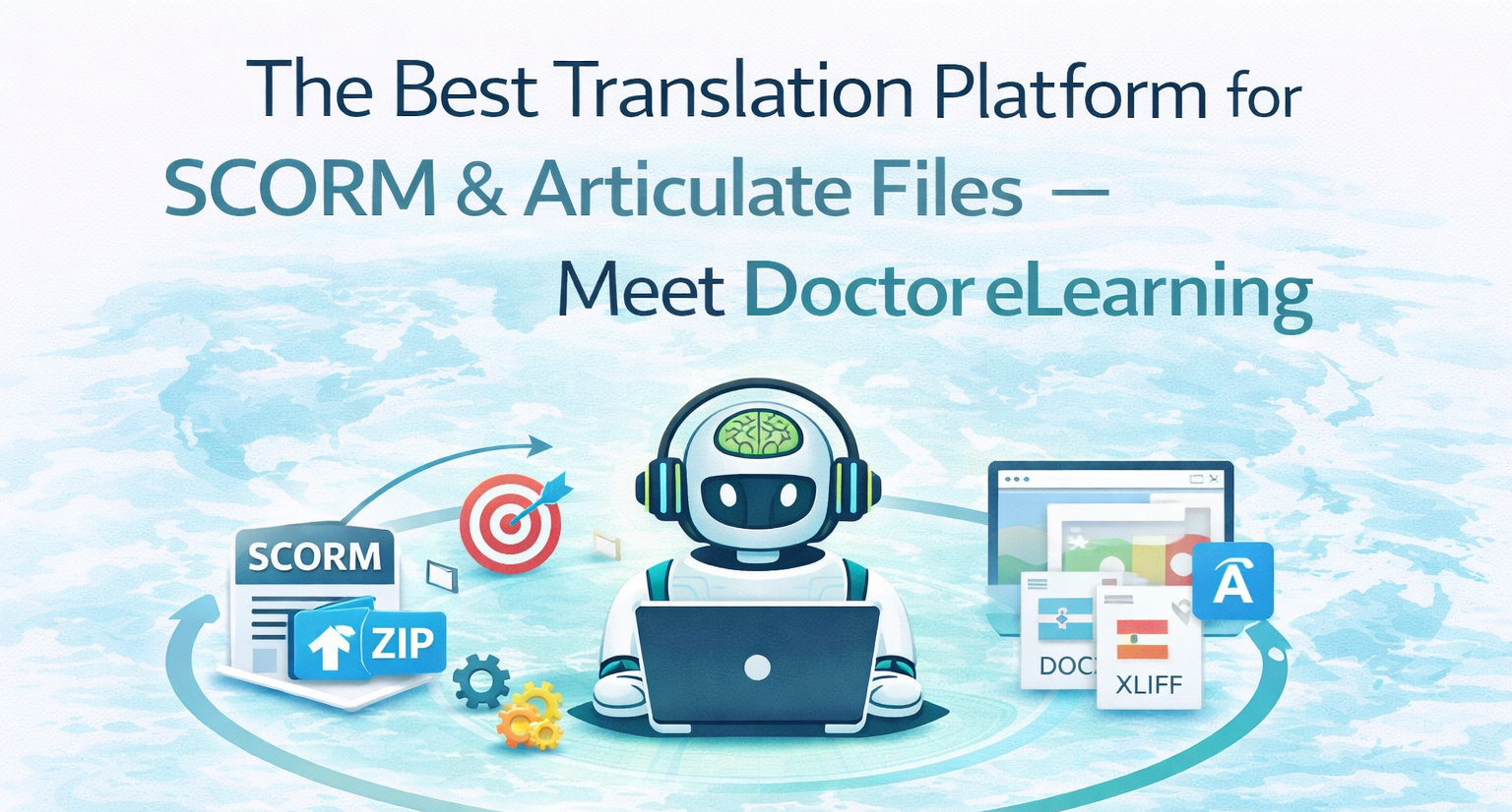 The Best Translation Platform for SCORM & Articulate Files — Meet Doctor eLearning