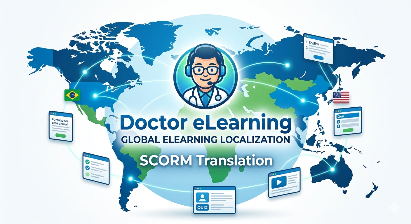 From Sāo Paulo to Seattle: The Ultimate 2026 Guide to Translating Brazilian eLearning with Doctor eLearning