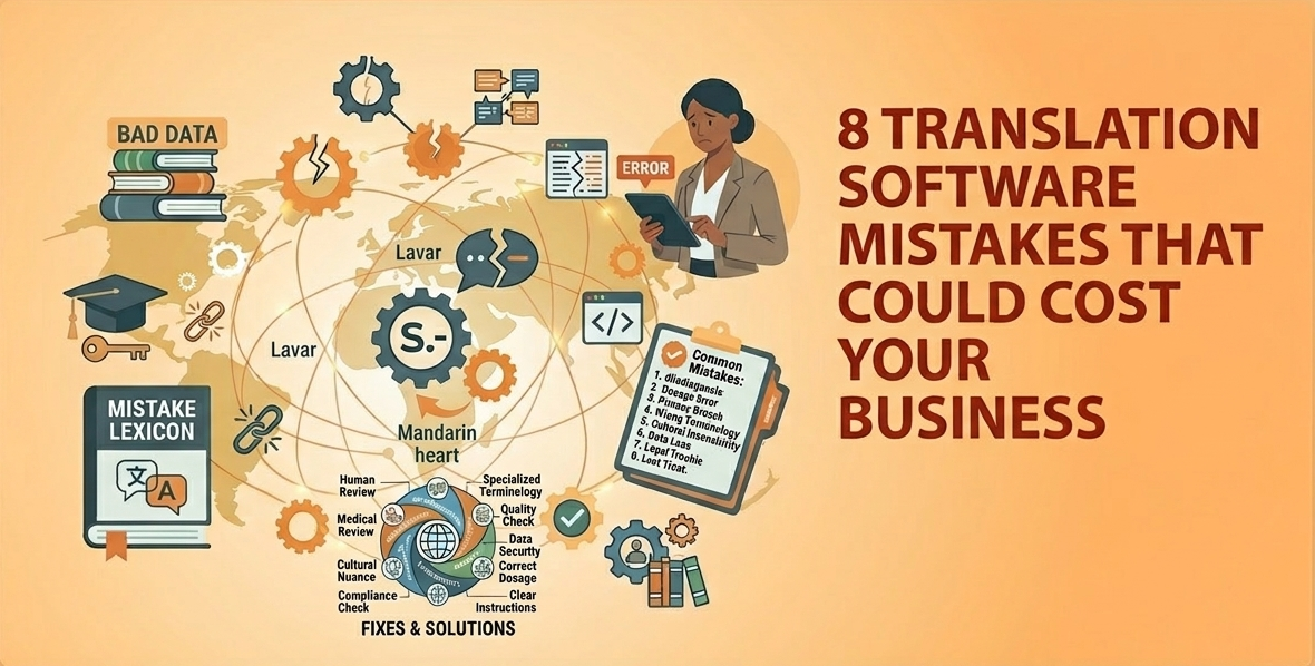 8 Translation Software Mistakes That Could Cost Your Business & How to Fix Them