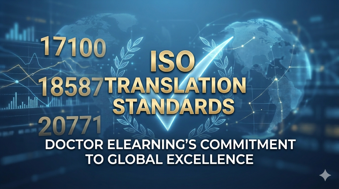ISO Translation Standards: Why Doctor eLearning Uses 17100, 18587 & 20771