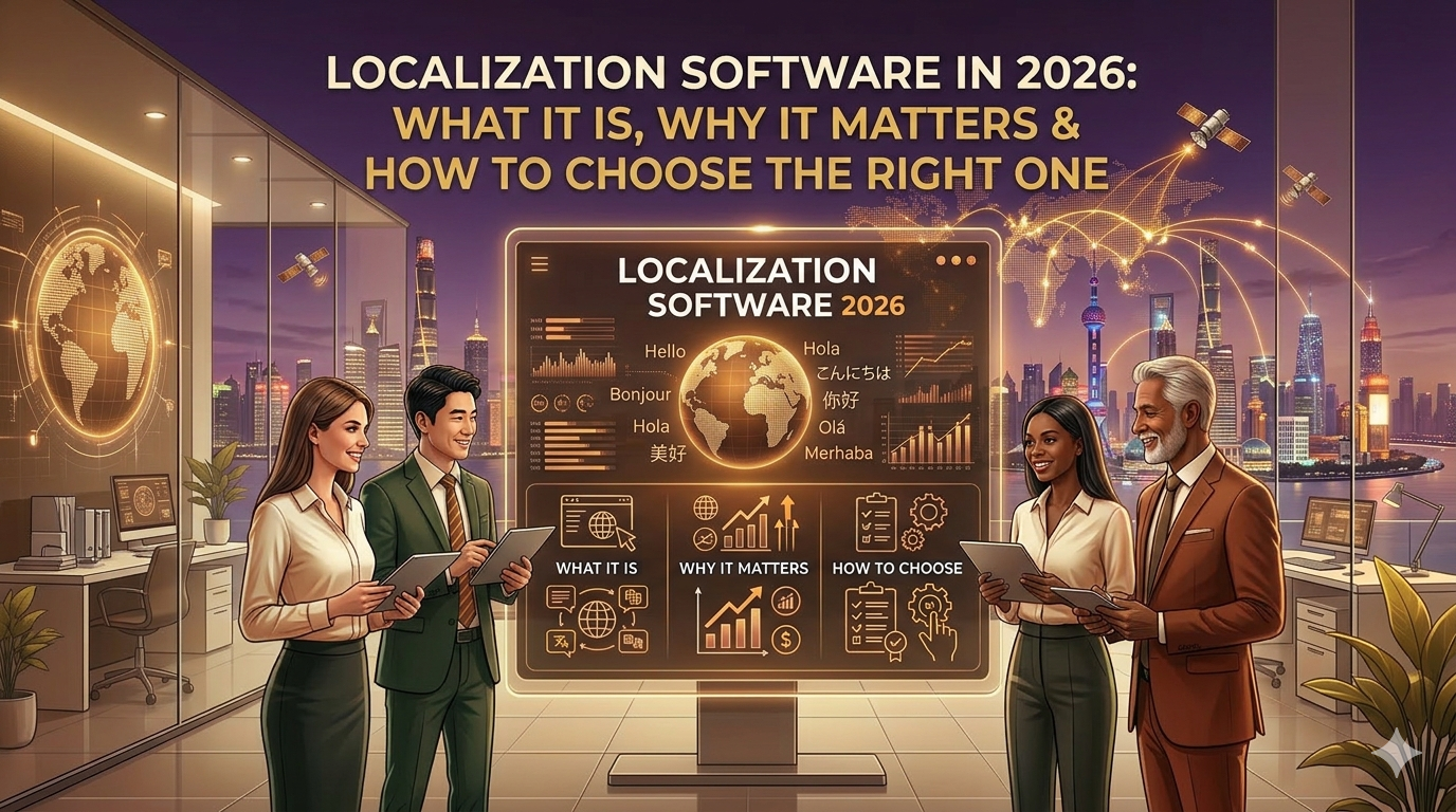 Localization Software in 2026: What It Is, Why It Matters & How to Choose the Right One