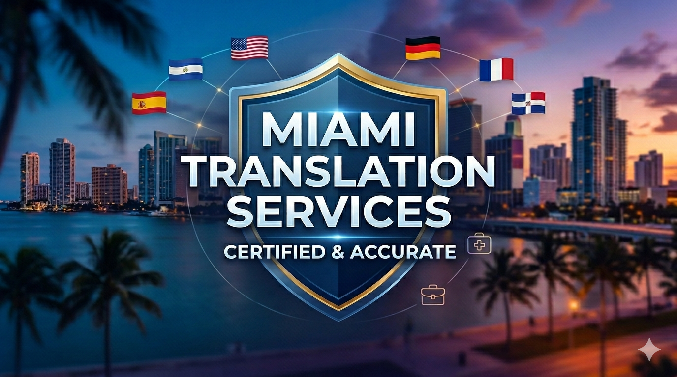 Professional Translation Services Miami – Certified & Accurate
