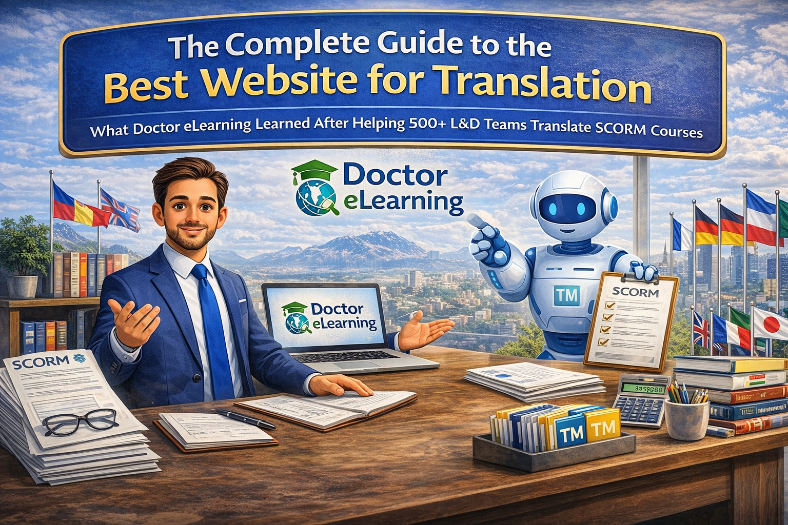 The Complete Guide to the Best Website for Translation: What Doctor eLearning Learned After Helping 500+ L&D Teams Translate SCORM Courses
