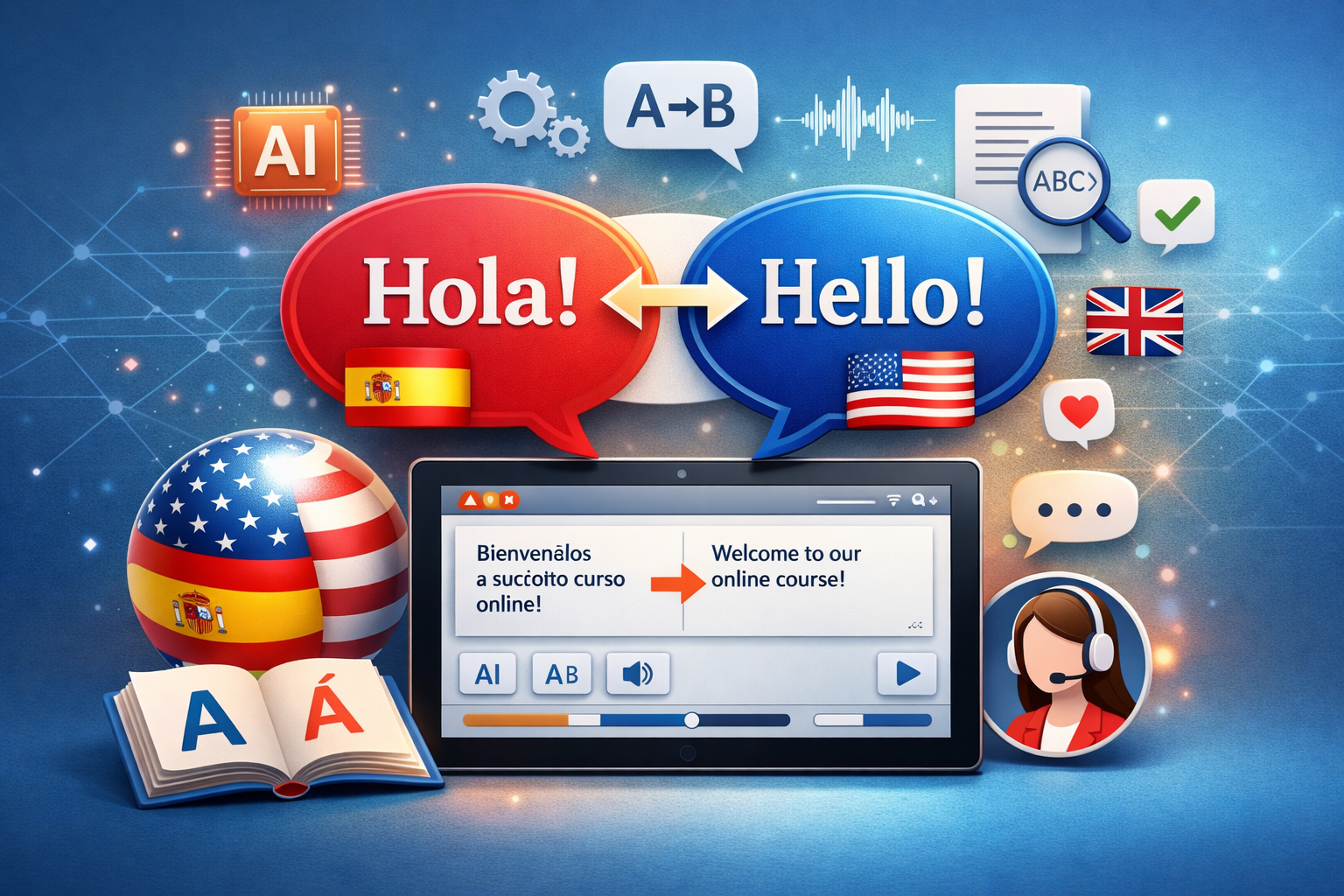 From Barcelona to Boston: Doctor eLearning’s Expert Guide to the Best Spanish to English Translation Software for eLearning