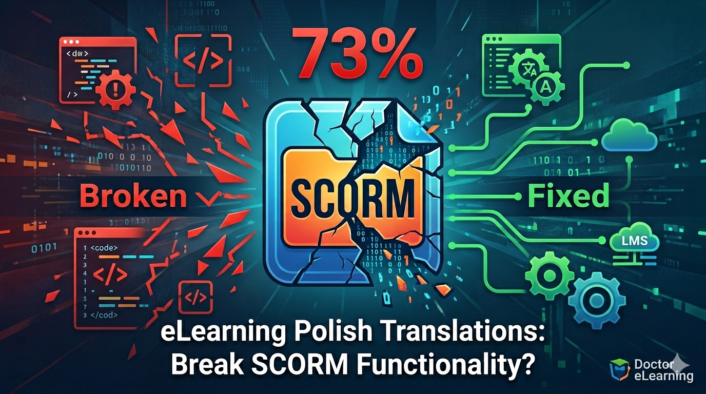 Stop Rebuilding Broken Courses: How to Translate Polish eLearning Content Without Losing SCORM Compliance