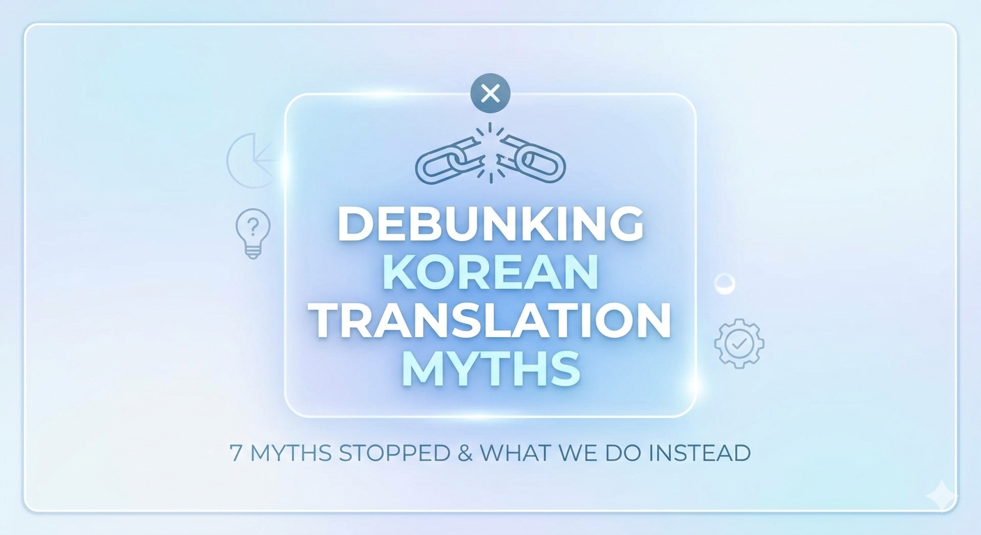 Lost Source Files? The Korean eLearning Translation Traps Holding Your L&D Team