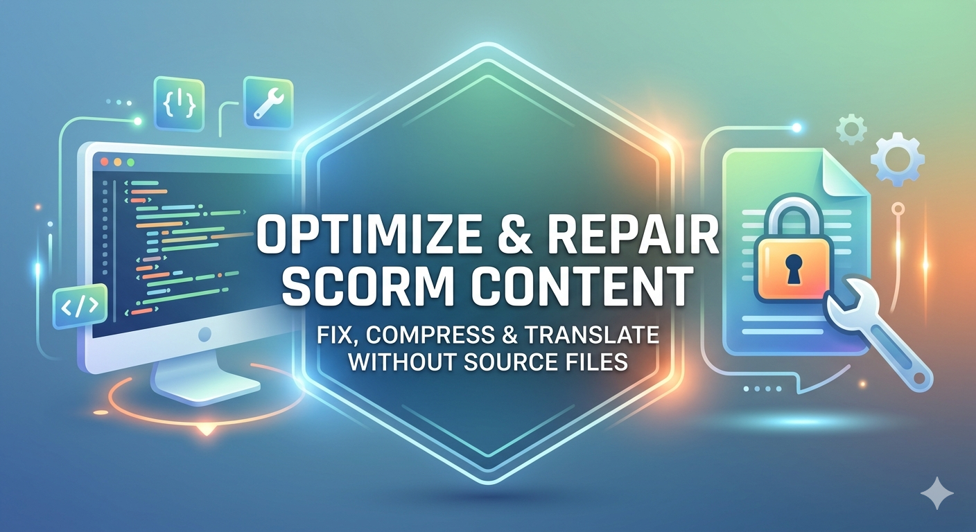 The Complete Guide to SCORM Content: Fix, Optimize & Translate Courses Without Source Files