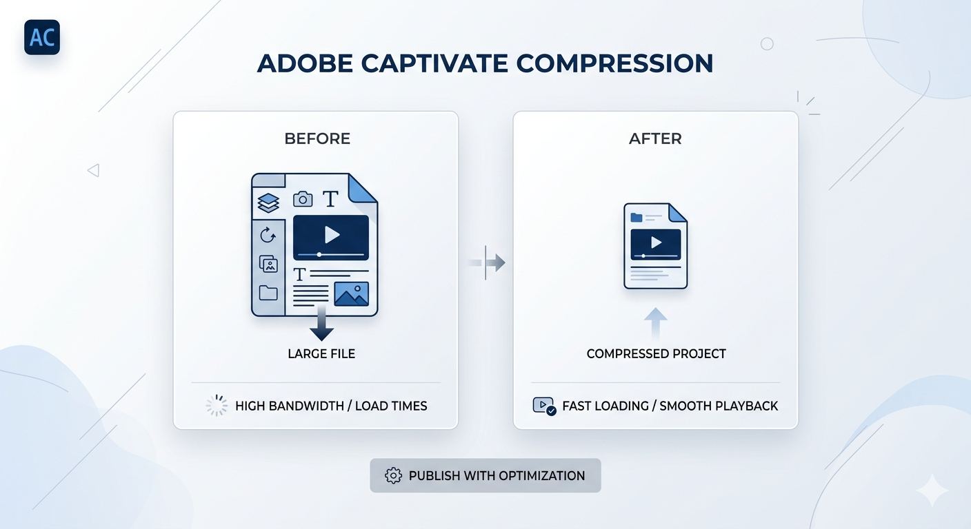 The complete guide to Adobe Captivate Compression: 5 strategies that actually work in 2026