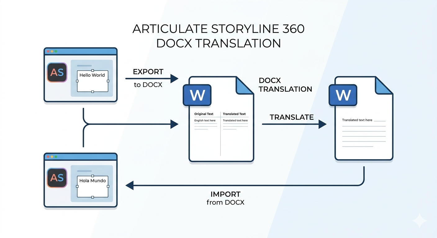 The complete guide to Articulate Storyline 360 DOCX Translation: 5 strategies that actually work in 2026