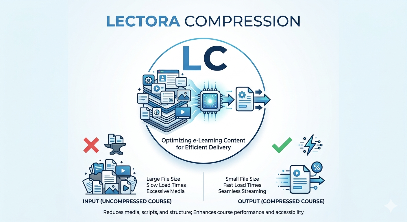 The complete guide to Lectora Compression: 5 strategies that actually work in 2026